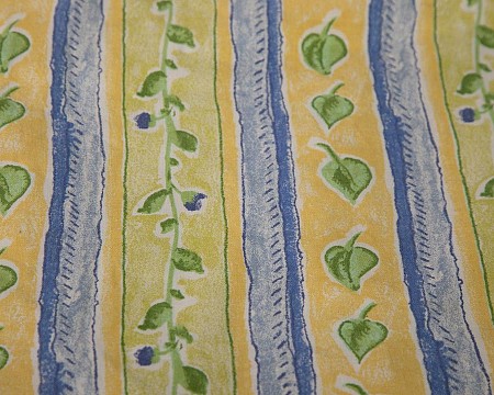 Hospital Curtain with Leaf Decoration 